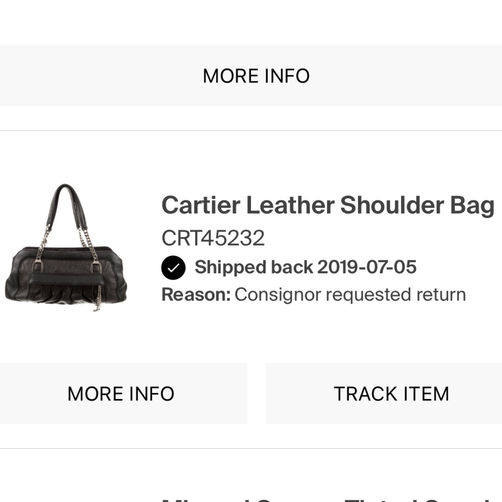 Authentic Cartier La Dona Frame Chain Bag - Picture 8 of 8